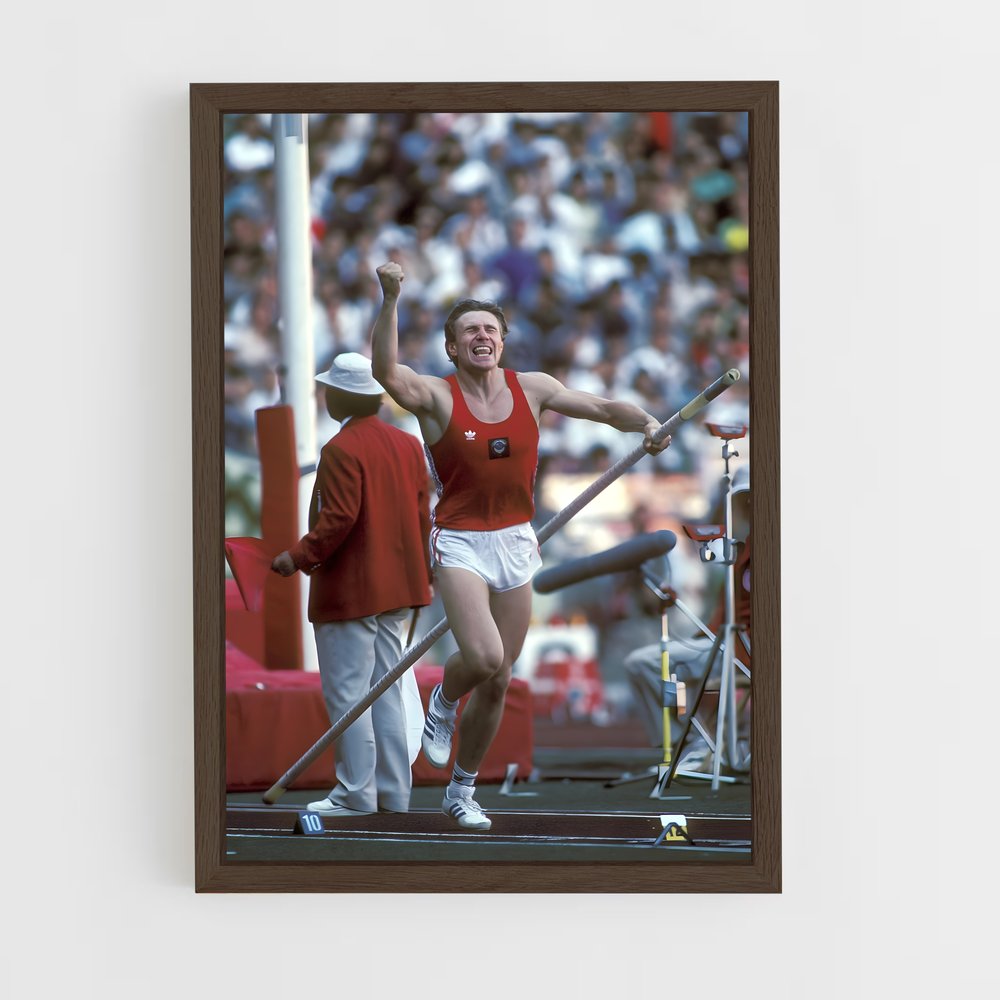 Poster L'Élan de Sergey – affiche Athlétisme (vue 5)